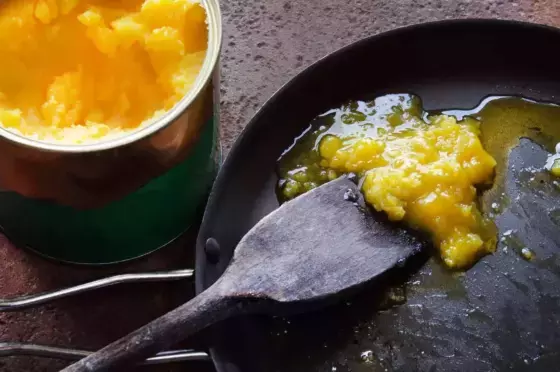 Топлёное масло гхи в национальной индийской кухне Медведь и Слон