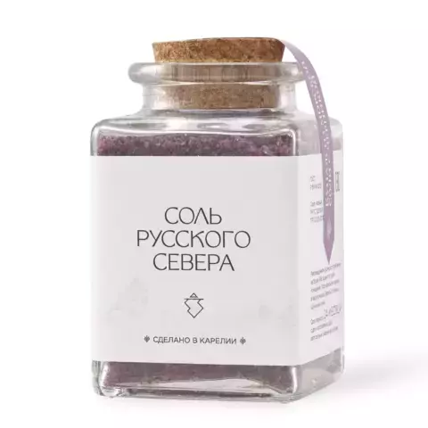 Морская соль с черникой | 70г Медведь и Слон